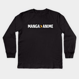 Manga > Anime Kids Long Sleeve T-Shirt